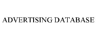 ADVERTISING DATABASE