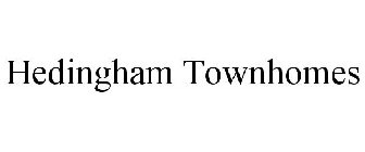 HEDINGHAM TOWNHOMES