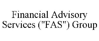 FINANCIAL ADVISORY SERVICES (