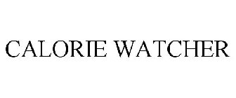 CALORIE WATCHER