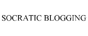 SOCRATIC BLOGGING