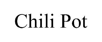 CHILI POT