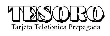 TESORO TARJETA TELEFONICA PREPAGADA