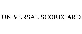 UNIVERSAL SCORECARD