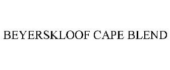 BEYERSKLOOF CAPE BLEND