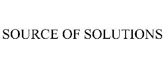 SOURCE OF SOLUTIONS