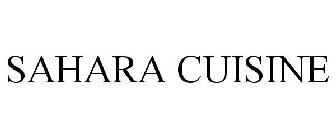 SAHARA CUISINE