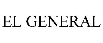 EL GENERAL