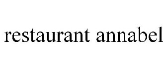 RESTAURANT ANNABEL
