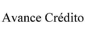 AVANCE CRÉDITO