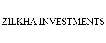 ZILKHA INVESTMENTS