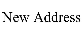 NEW ADDRESS