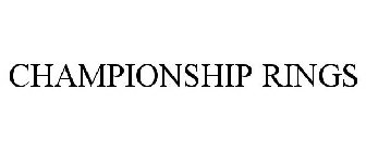 CHAMPIONSHIP RINGS