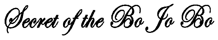 SECRET OF THE BO JO BO