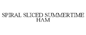 SPIRAL SLICED SUMMERTIME HAM