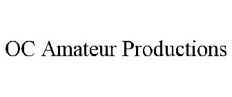 OC AMATEUR PRODUCTIONS
