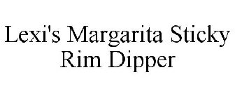 LEXI'S MARGARITA STICKY RIM DIPPER