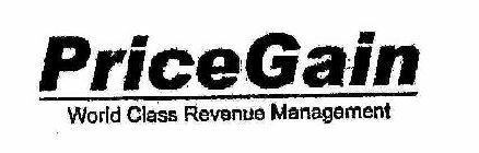 PRICEGAIN WORLD CLASS REVENUE MANAGEMENT