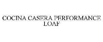 COCINA CASERA PERFORMANCE LOAF