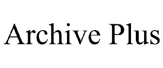 ARCHIVE PLUS