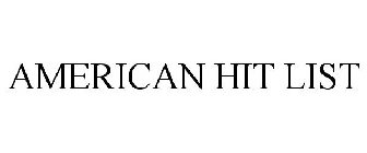 AMERICAN HIT LIST