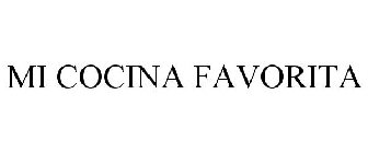 MI COCINA FAVORITA