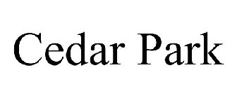 CEDAR PARK