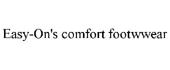 EASY-ON'S COMFORT FOOTWWEAR