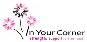 IN YOUR CORNER STRENGTH. SUPPORT. SISTERHOOD