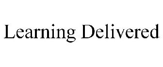 LEARNING DELIVERED