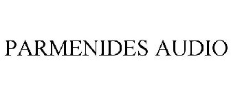 PARMENIDES AUDIO