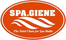 SPA.GIENE THE TOTAL CLEAN FOR SPA BATHS