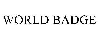 WORLD BADGE