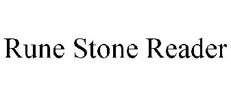 RUNE STONE READER