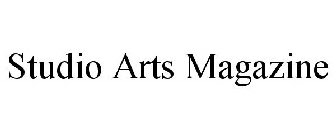 STUDIO ARTS MAGAZINE