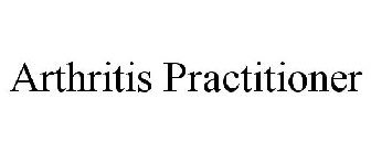 ARTHRITIS PRACTITIONER