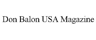 DON BALON USA MAGAZINE