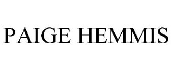 PAIGE HEMMIS