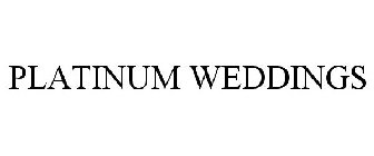 PLATINUM WEDDINGS