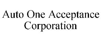 AUTO ONE ACCEPTANCE CORPORATION