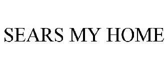 SEARS MY HOME