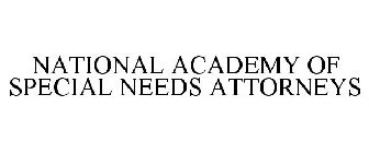 NATIONAL ACADEMY OF SPECIAL NEEDS ATTORNEYS