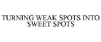 TURNING WEAK SPOTS INTO SWEET SPOTS