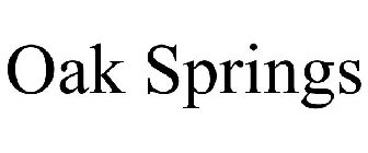 OAK SPRINGS