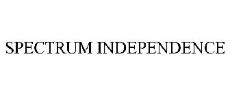 SPECTRUM INDEPENDENCE