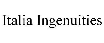 ITALIA INGENUITIES