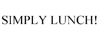 SIMPLY LUNCH!