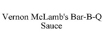 VERNON MCLAMB'S BAR-B-Q SAUCE