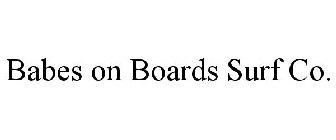 BABES ON BOARDS SURF CO.