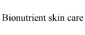 BIONUTRIENT SKIN CARE